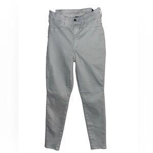 AMERICAN EAGLE High-Waisted Jegging White Size 6 Short